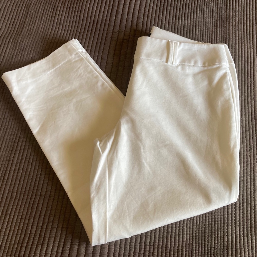 White Loft Trousers